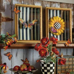 MacKenzie-Childs Monarch Butterfly Shadow Box* Room Accents