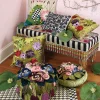 MacKenzie-Childs Moonlight Garden Pillow* Pillows, Throws, & Cushions