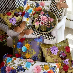 MacKenzie-Childs Moonlight Garden Pillow* Pillows, Throws, & Cushions