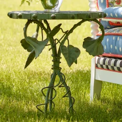 MacKenzie-Childs Morning Glory Accent Table* Outdoor Furniture