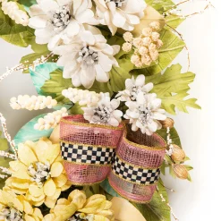 MacKenzie-Childs Morning Mist Wreath* Entryway & Porch