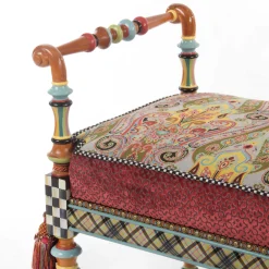 MacKenzie-Childs Musette Bench - 2'* Entryway Furniture