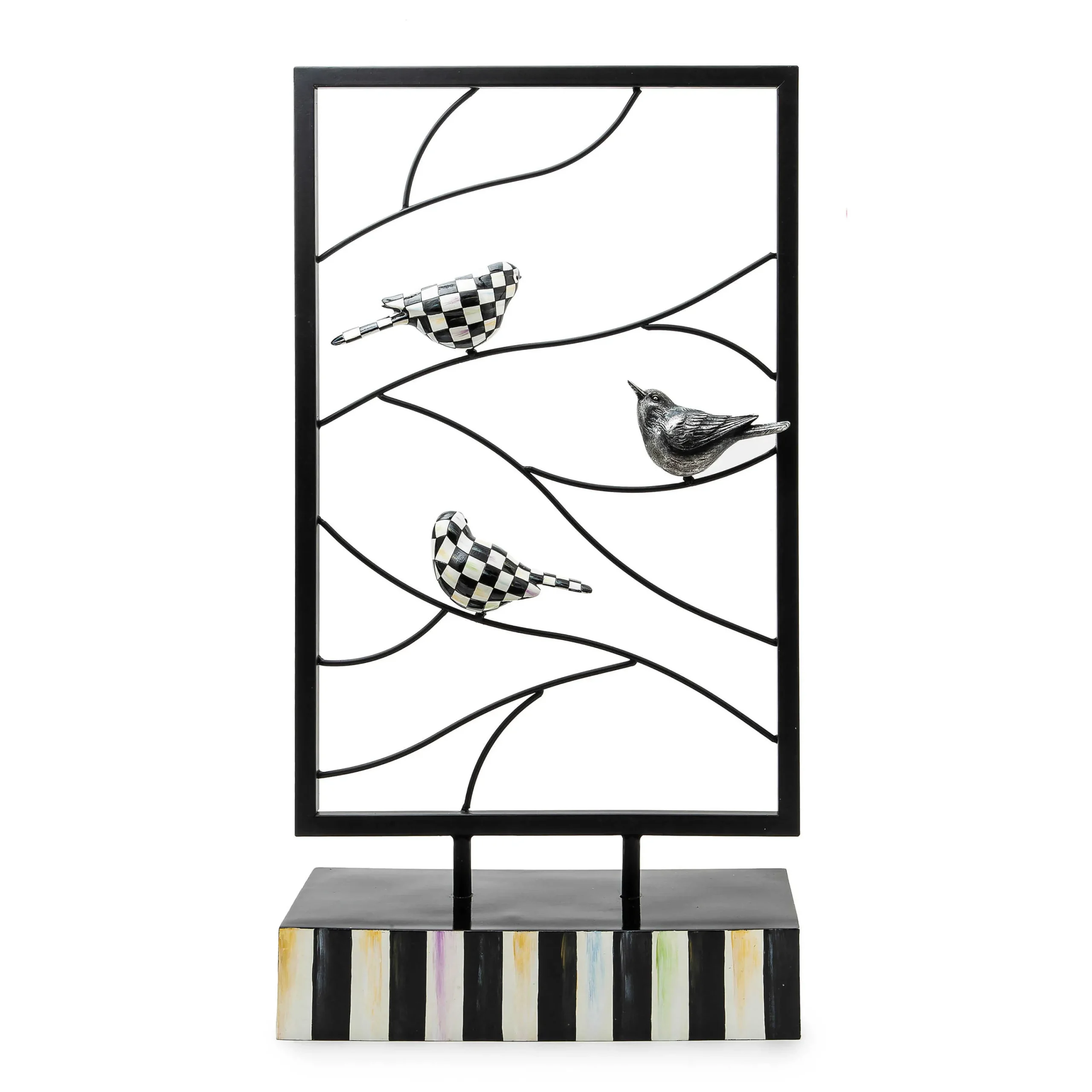 MacKenzie-Childs Naturals Bird Garden Art* Outdoor Decor