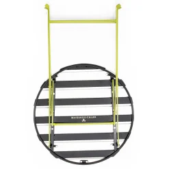 MacKenzie-Childs Outdoor Black & White Metal Bistro Table* Entryway & Porch