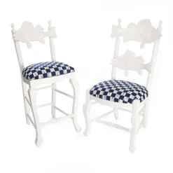 MacKenzie-Childs Outdoor Fish Chair - Royal Check* Outdoor Furniture