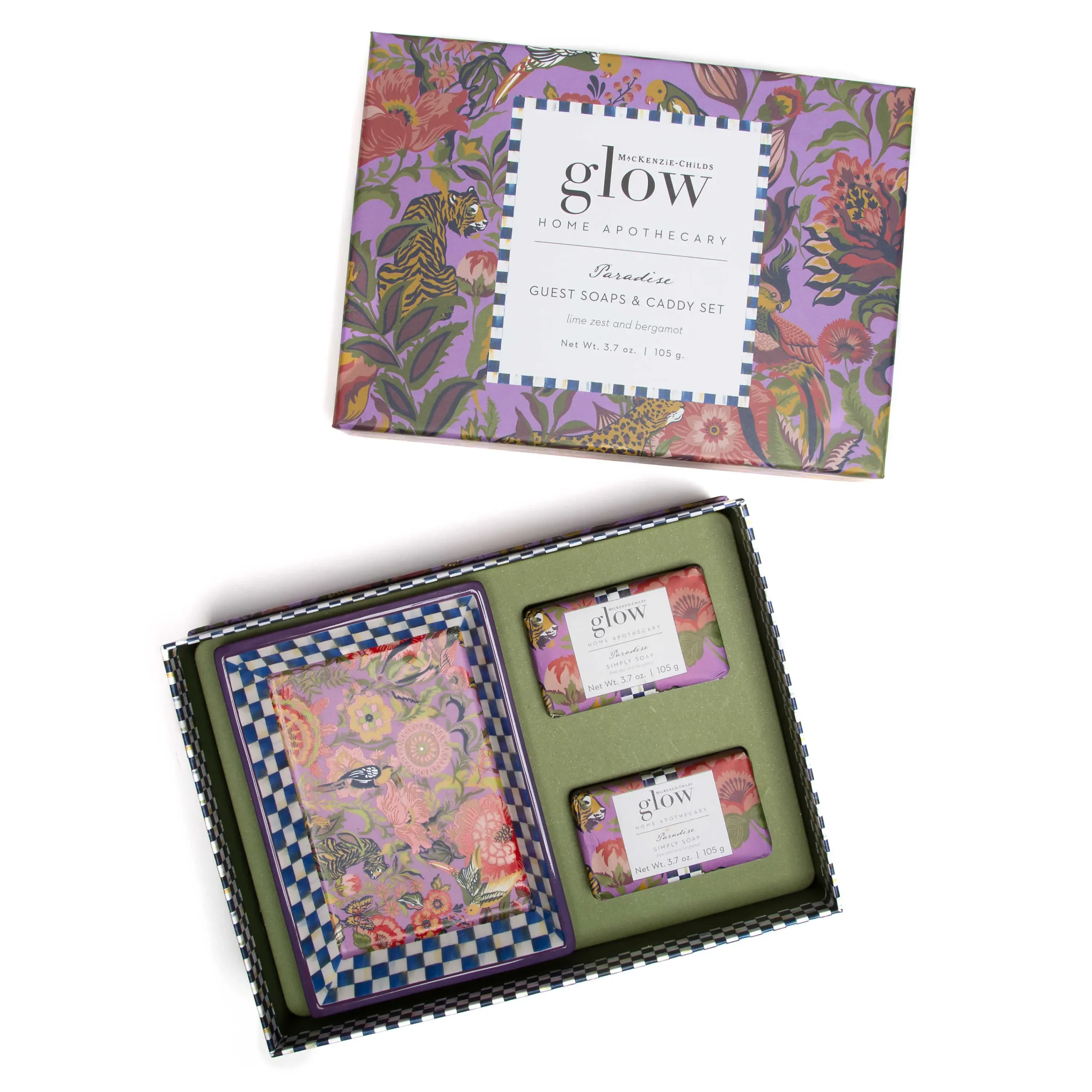 MacKenzie-Childs Paradise Bar Soap & Dish Set* Candles & Fragrances