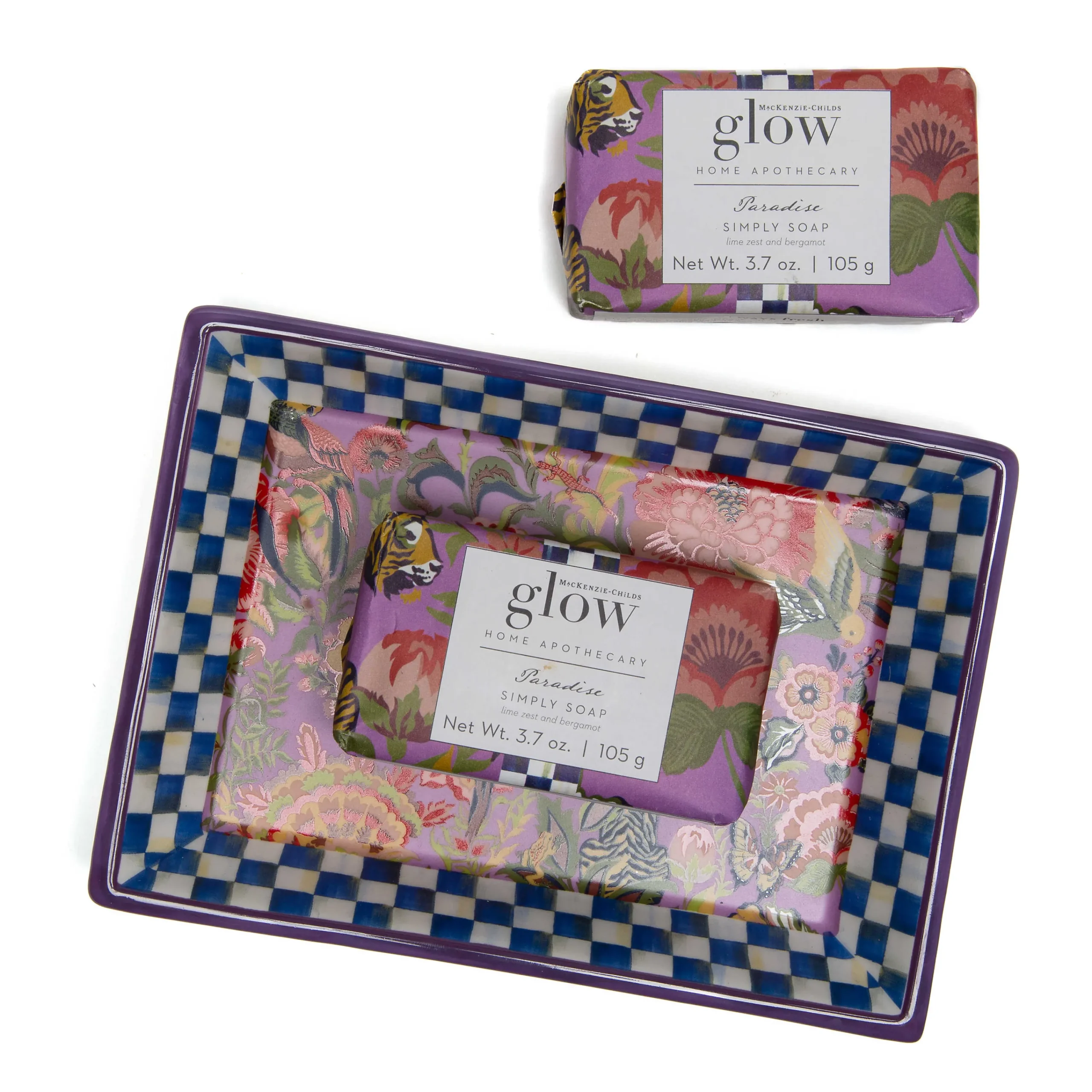 MacKenzie-Childs Paradise Bar Soap & Dish Set* Candles & Fragrances