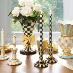 MacKenzie-Childs Parchment Check Great Vase* Room Accents