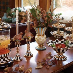 MacKenzie-Childs Parchment Check Great Vase* Room Accents