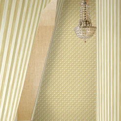 MacKenzie-Childs Parchment Stripe Wallpaper* Room Accents