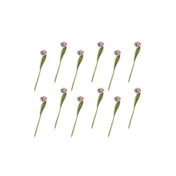 MacKenzie-Childs Parrot Tulip Bouquet - Pink - Set Of 12* Greenery & Florals