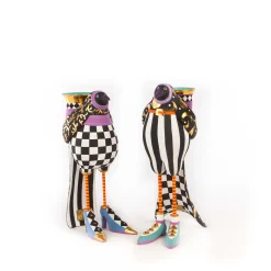 MacKenzie-Childs Patience Brewster Carla Crow Candle Holder* Candles & Fragrances