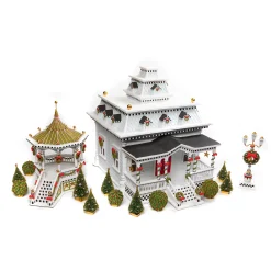 MacKenzie-Childs Patience Brewster Caroler Gazebo Display* Room Accents