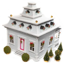 MacKenzie-Childs Patience Brewster Caroler House Display* Room Accents