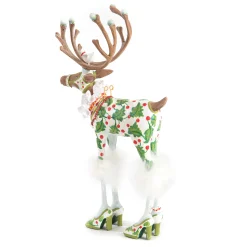MacKenzie-Childs Patience Brewster Dash Away Vixen Reindeer Figure* Room Accents