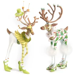 MacKenzie-Childs Patience Brewster Dash Away Vixen Reindeer Figure* Room Accents