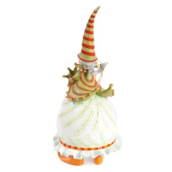 MacKenzie-Childs Patience Brewster Dash Away Mrs. Santa Figure* Room Accents