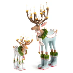 MacKenzie-Childs Patience Brewster Dash Away Dasher Reindeer Figure* Room Accents