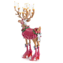 MacKenzie-Childs Patience Brewster Dash Away Donna Reindeer Figure* Room Accents