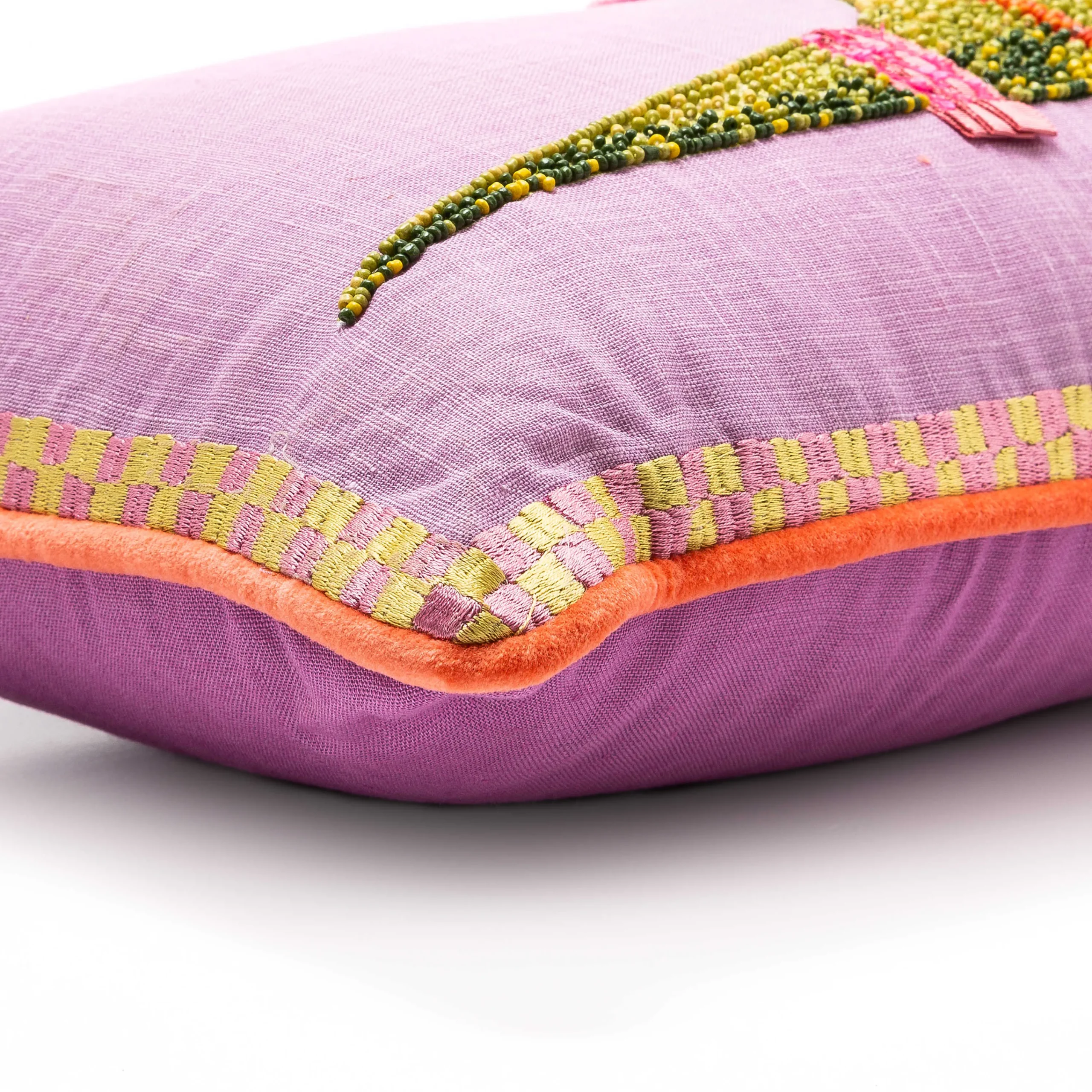 MacKenzie-Childs Patience Brewster Gloria Alligator Lumbar Pillow* Pillows, Throws, & Cushions