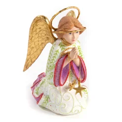 MacKenzie-Childs Patience Brewster Nativity Praying Angel Figure* Room Accents
