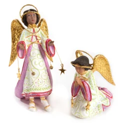 MacKenzie-Childs Patience Brewster Nativity World Rejoicing Angel Figure* Room Accents