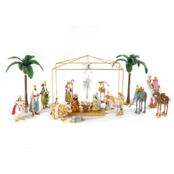 MacKenzie-Childs Patience Brewster Nativity Shepherd Mini Figure* Room Accents