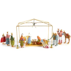 MacKenzie-Childs Patience Brewster Nativity Mini Figures Introductory Set* Room Accents
