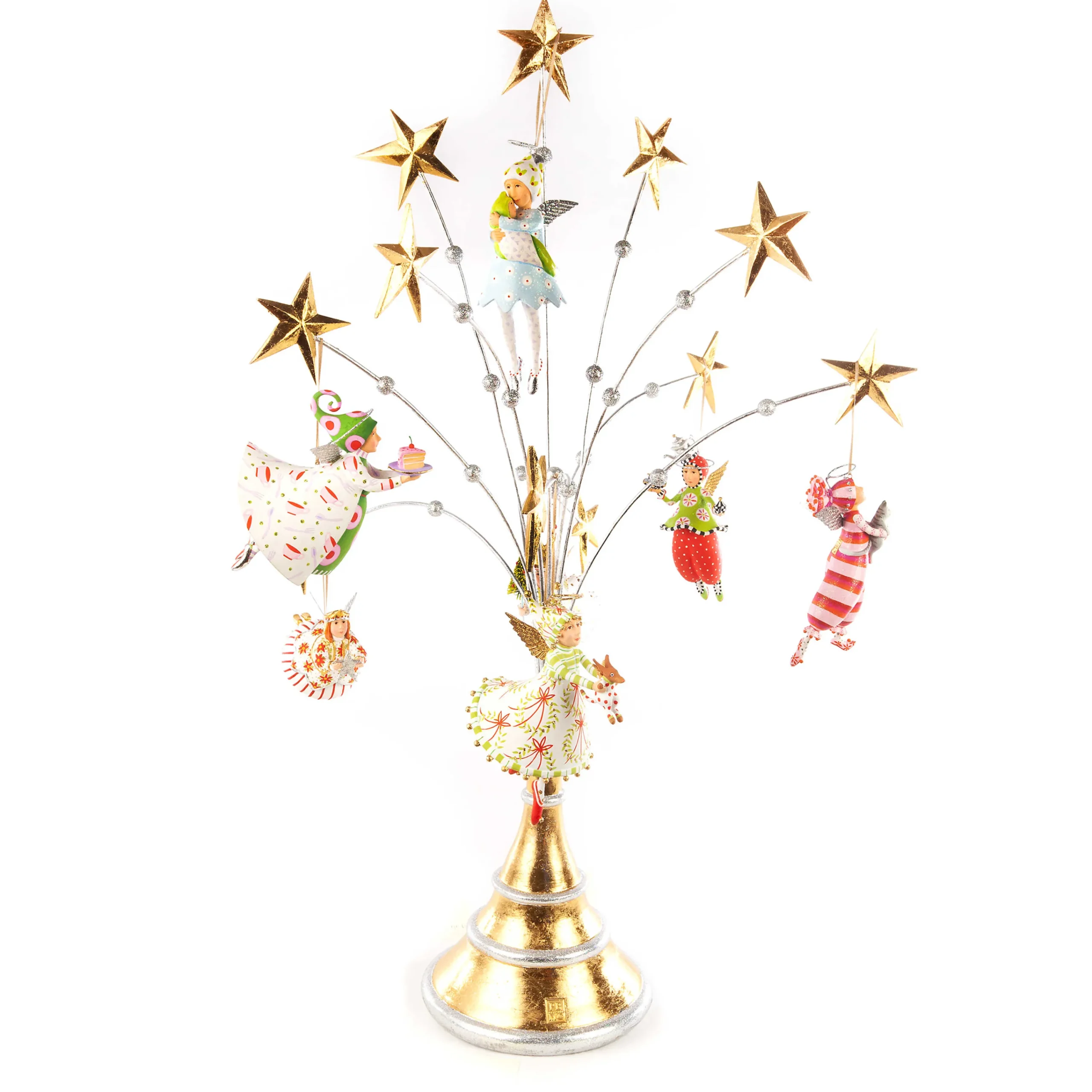 MacKenzie-Childs Patience Brewster Paradise Angel Ornament Display Tree* Room Accents