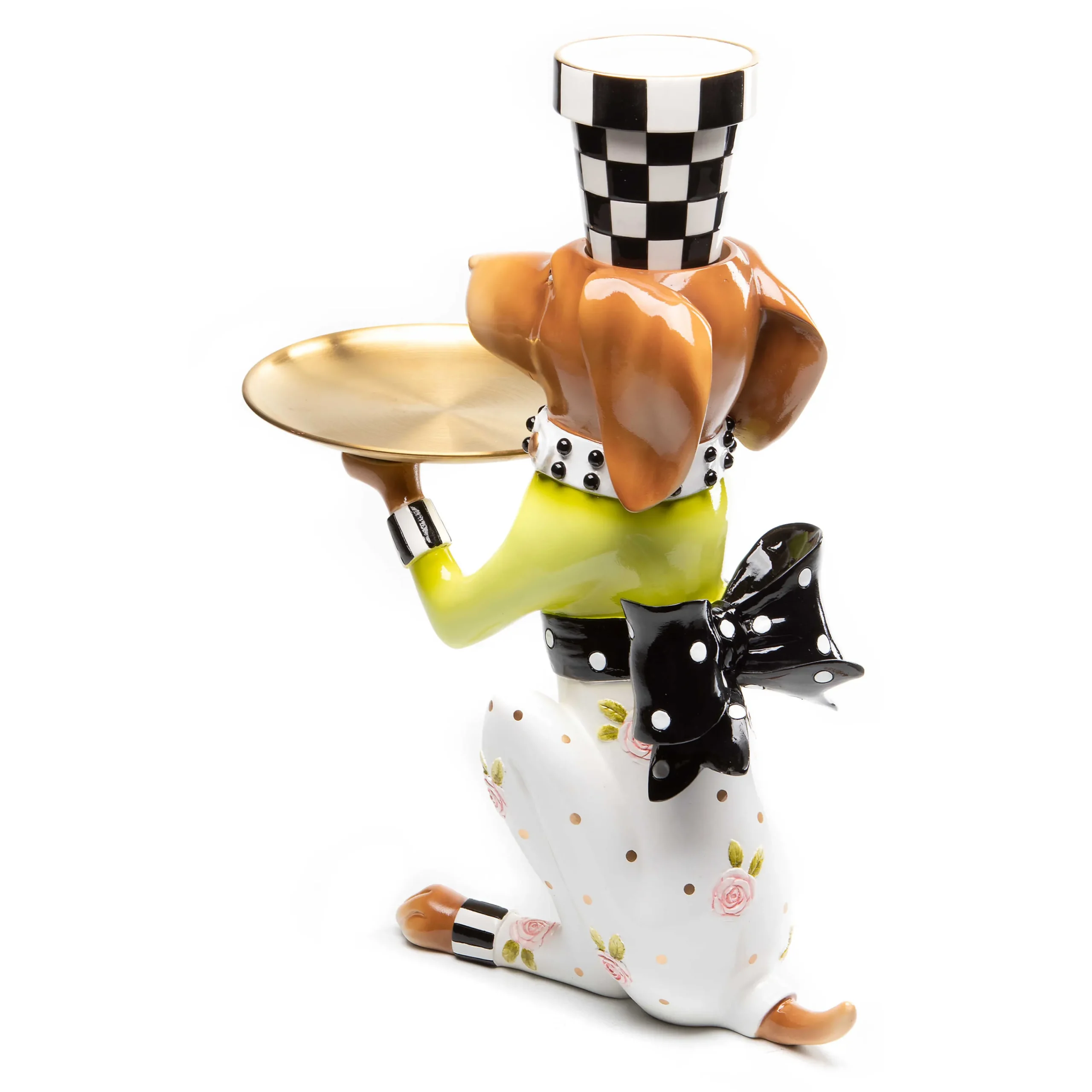 MacKenzie-Childs Patience Brewster Really Rosy Pointsittier Butler* Serveware