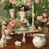 MacKenzie-Childs Patience Brewster Really Rosy Compote* Serveware