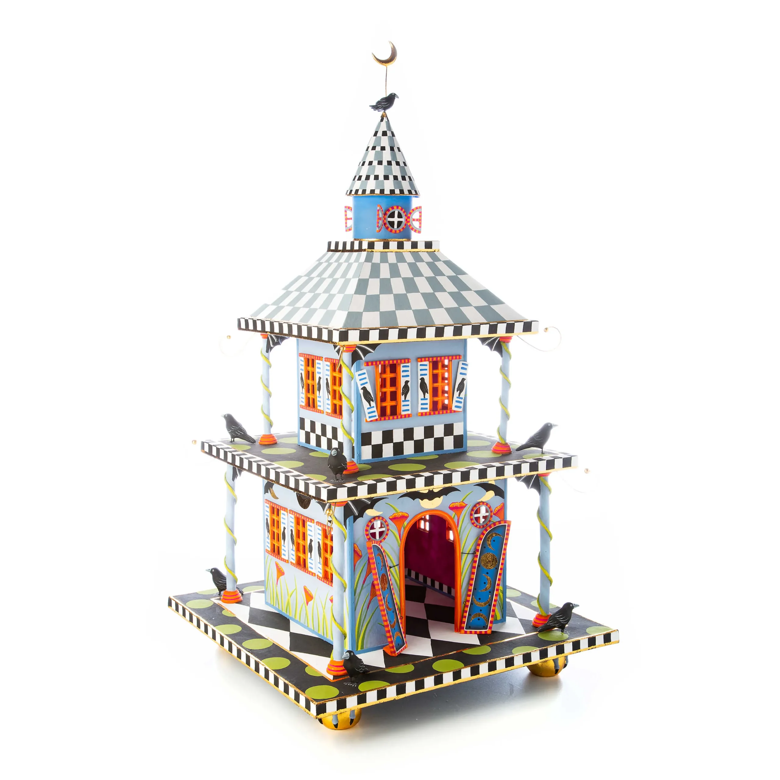 MacKenzie-Childs Patience Brewster Spooky House Display* Room Accents