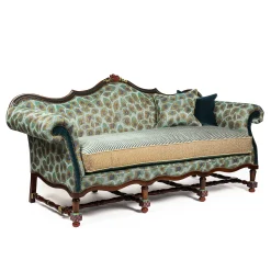 MacKenzie-Childs Peacock Sofa* Living Room