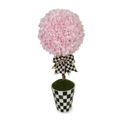 MacKenzie-Childs Pink Topiary Drop In - Large* Greenery & Florals