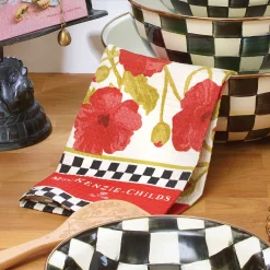 MacKenzie-Childs Poppy Dish Towel* Kitchen & Table Linens