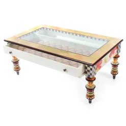 MacKenzie-Childs Poppy Keepsake Coffee Table* Living Room