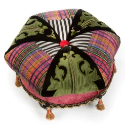 MacKenzie-Childs Portobello Road Footstool* Living Room