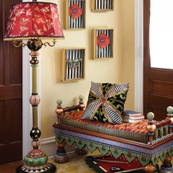 MacKenzie-Childs Portobello Road Square Pillow* Pillows, Throws, & Cushions