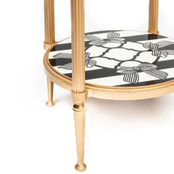 MacKenzie-Childs Pretty As A Bow Accent Table* Living Room