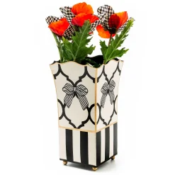 MacKenzie-Childs Pretty As A Bow Vase* Room Accents