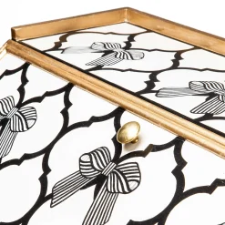 MacKenzie-Childs Pretty As A Bow Writing Desk* Living Room