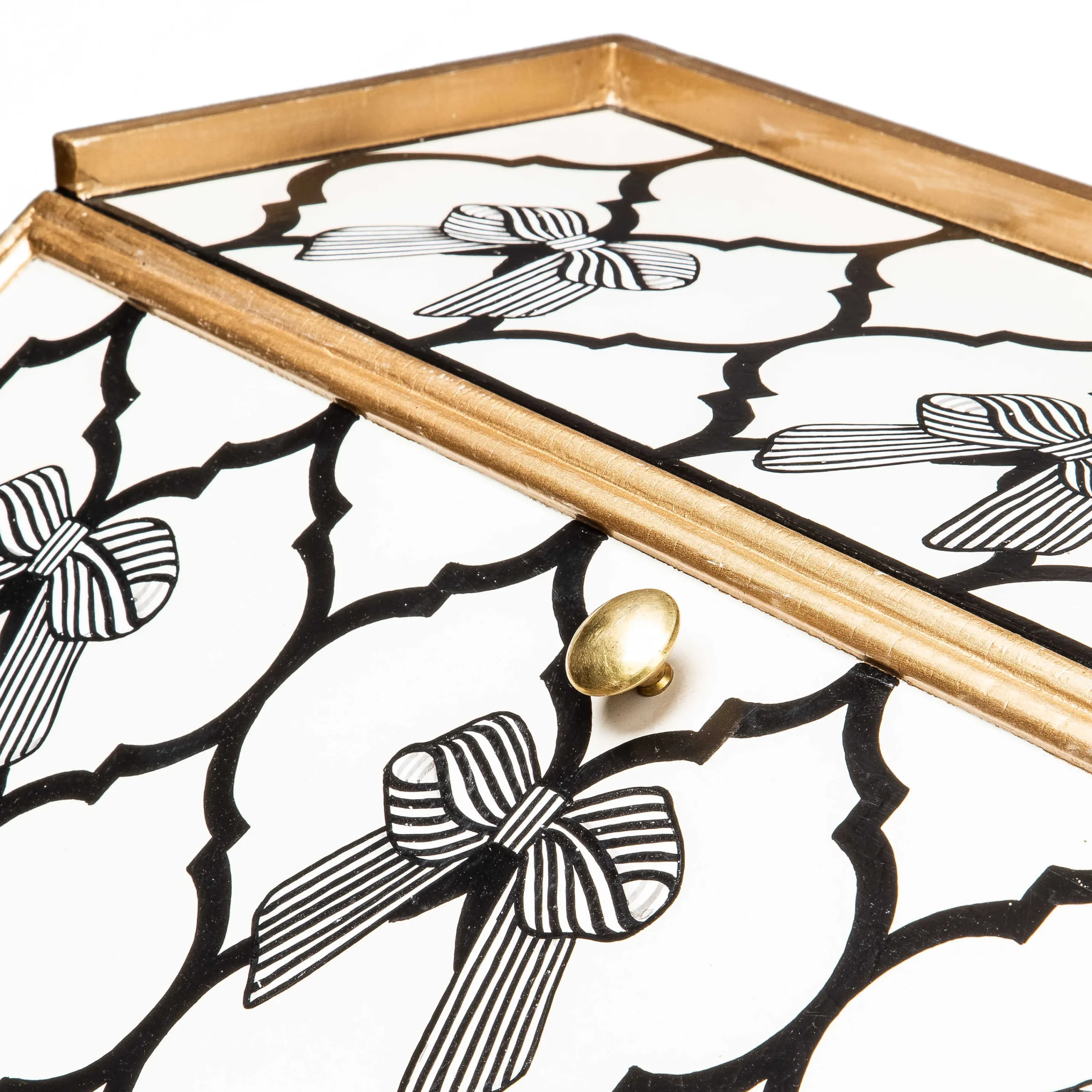 MacKenzie-Childs Pretty As A Bow Writing Desk* Living Room