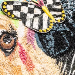 MacKenzie-Childs Puppy Dot Pillow* Pillows, Throws, & Cushions