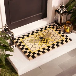 MacKenzie-Childs Queen Bee Entrance Mat* Entryway & Porch