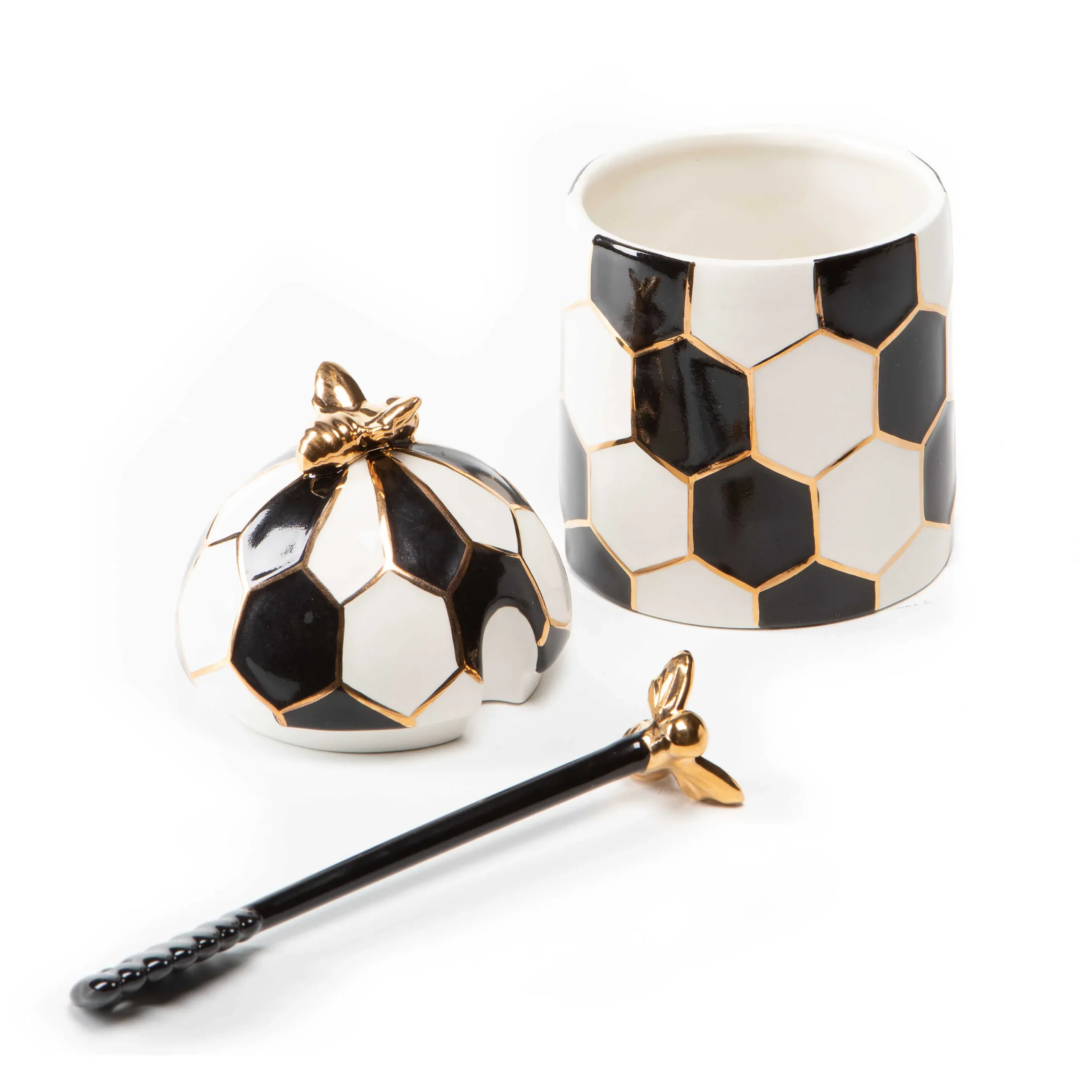 MacKenzie-Childs Queen Bee Honey Pot* Outdoor Entertaining