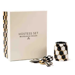 MacKenzie-Childs Queen Bee Hostess Set* Outdoor Entertaining