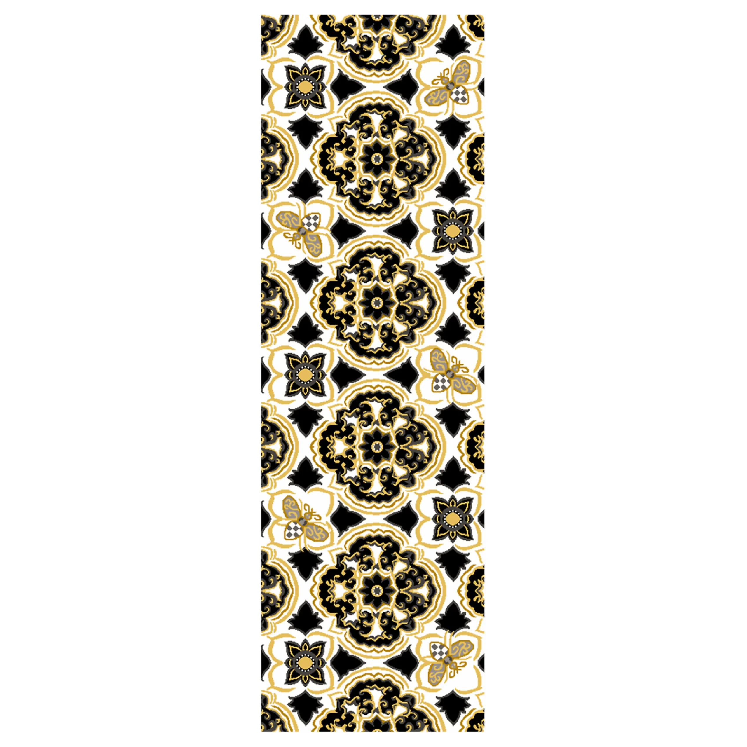 MacKenzie-Childs Queen Bee Indoor/Outdoor Rug - 2'6" X 8' Runner* Outdoor Rugs & Mats