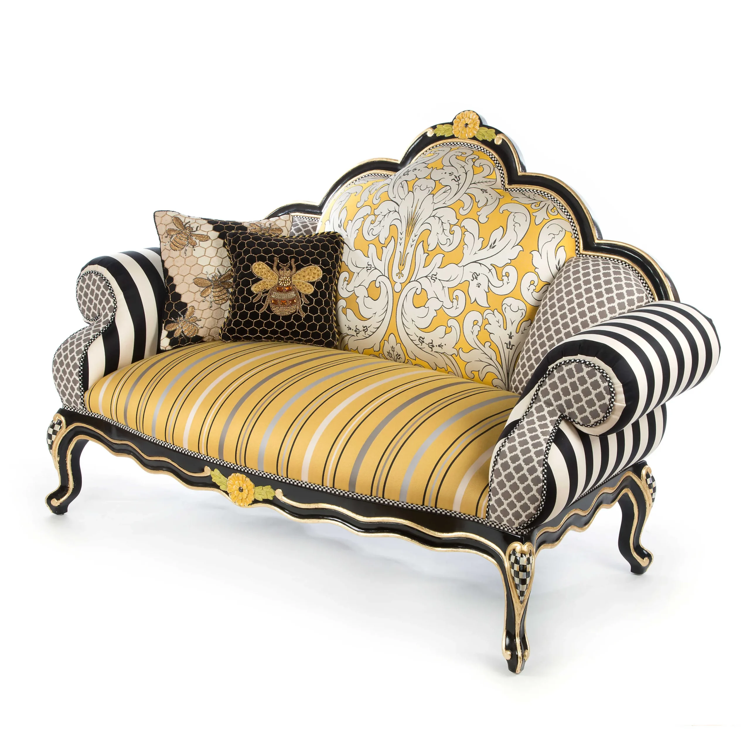 MacKenzie-Childs Queen Bee Loveseat* Living Room
