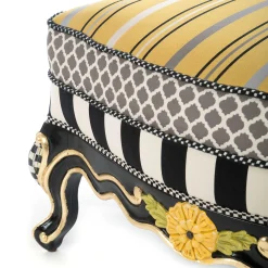 MacKenzie-Childs Queen Bee Ottoman* Living Room