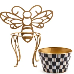 MacKenzie-Childs Queen Bee Plant Holder* Pots & Planters
